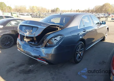 2019 Mercedes-Benz S 450 4Matic из США, поврежденный, VIN WDDUG6EB2KA476408